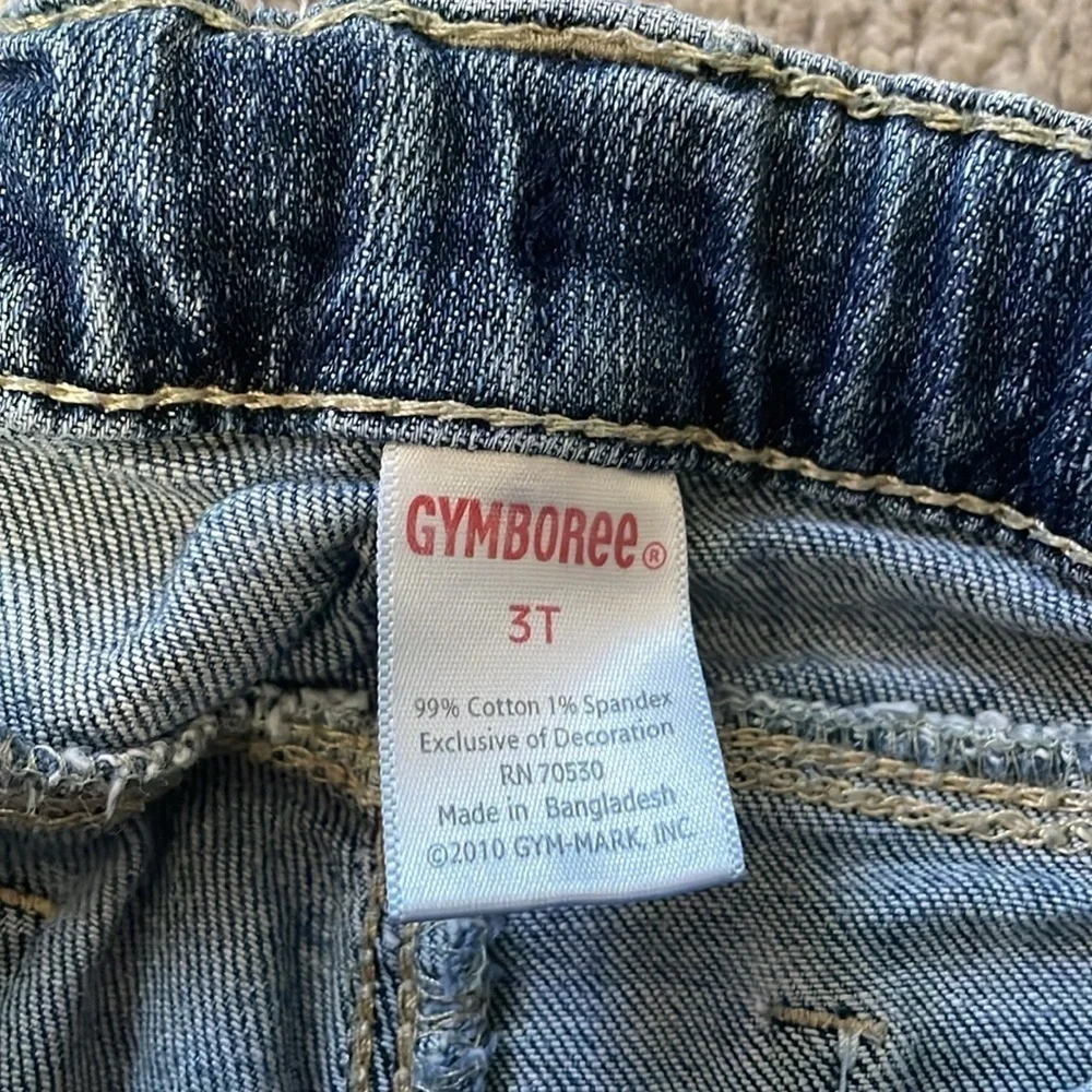 Gymboree Vintage 2010 Blue Jeans Dog Print | Size 3T FLAW